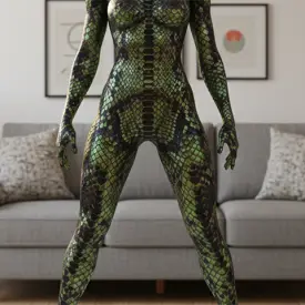 Realistic Skinny Model