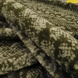 Snake Print Fur
