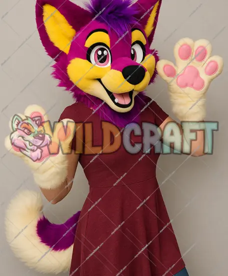 Partial Fursuit Commissioned Fox Inspired Cutie Picture