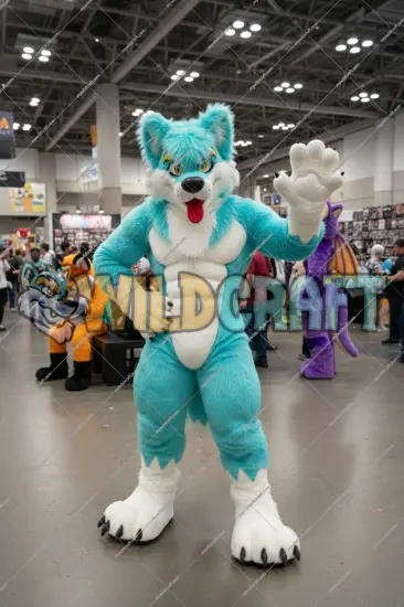 Custom Wolf Fursuit Commissioned. Removable Magnet Tongue. My Wild Craft - www.mywildcraft.com