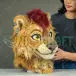 Beast Lion Fur Suit Head Side 
